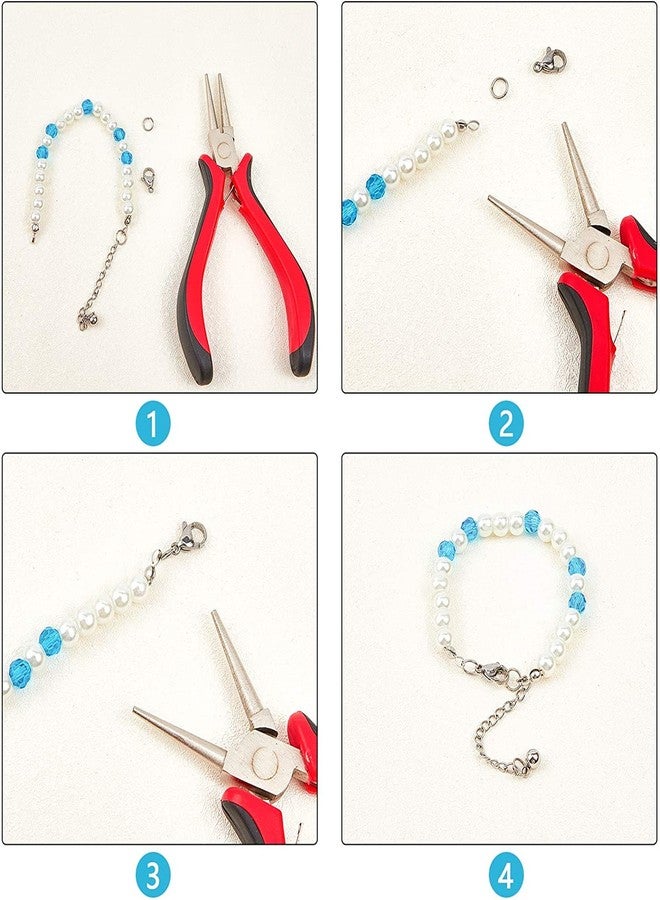 Dhruv Crafts مشابك جراد البحر من دروف كرافتس، مشابك فضية على شكل مخلب جراد البحر لصنع القلائد والأساور المصنوعة يدويًا، خطافات تثبيت (50 قطعة) - Image 5